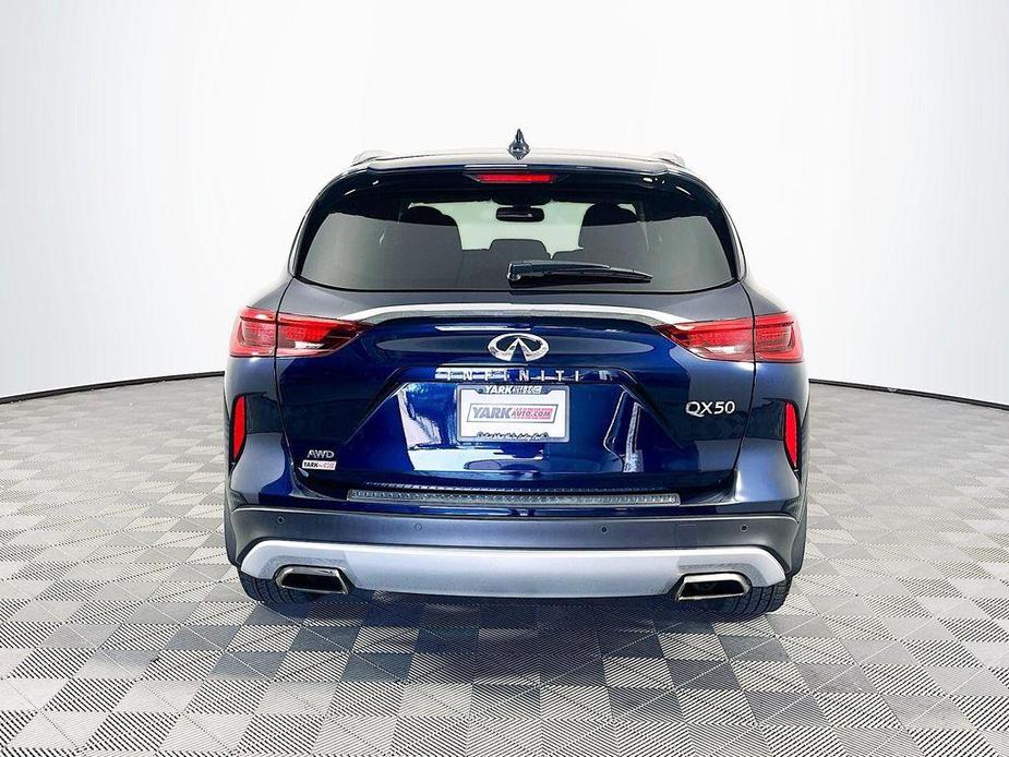 used 2021 INFINITI QX50 car, priced at $28,793