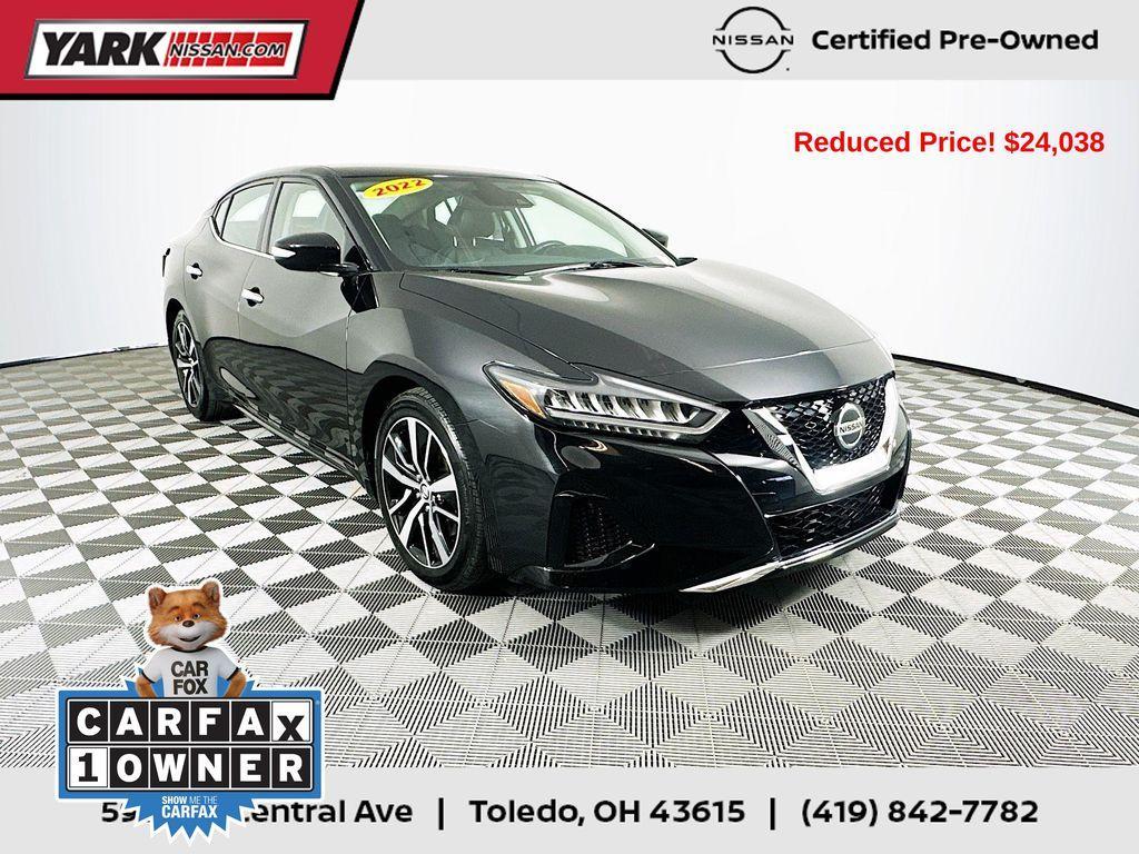 used 2022 Nissan Maxima car, priced at $24,038