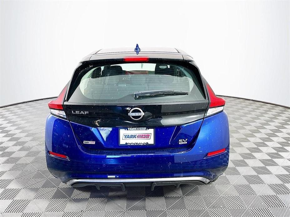 new 2024 Nissan Leaf car, priced at $38,330