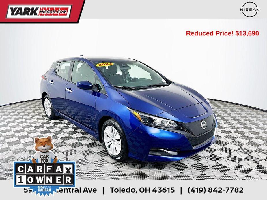 used 2023 Nissan Leaf car, priced at $13,699