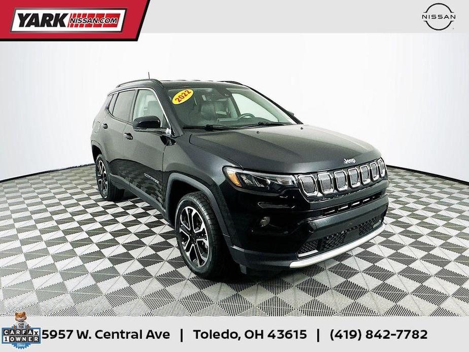 used 2022 Jeep Compass car, priced at $21,061