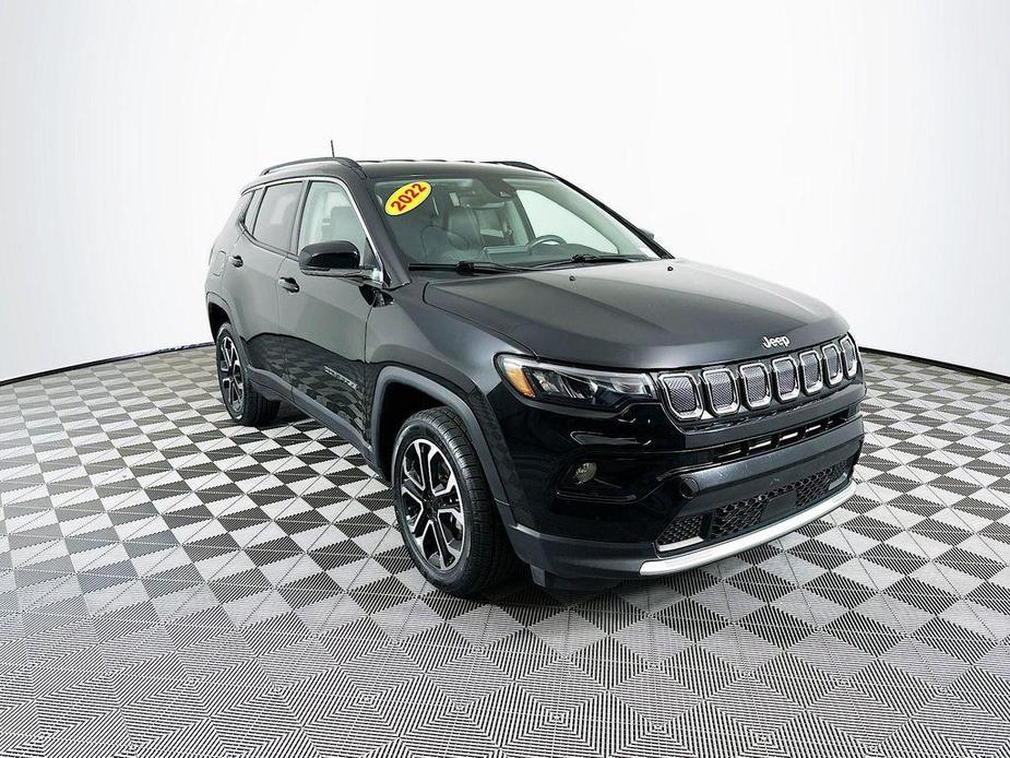 used 2022 Jeep Compass car, priced at $21,061