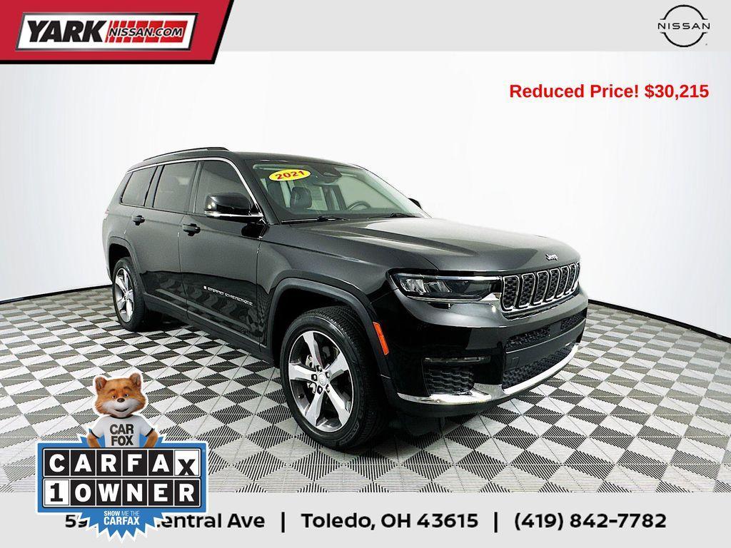 used 2021 Jeep Grand Cherokee L car, priced at $30,788