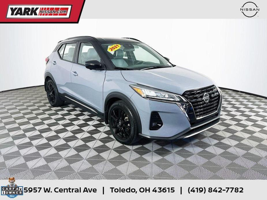 used 2021 Nissan Kicks car, priced at $13,994