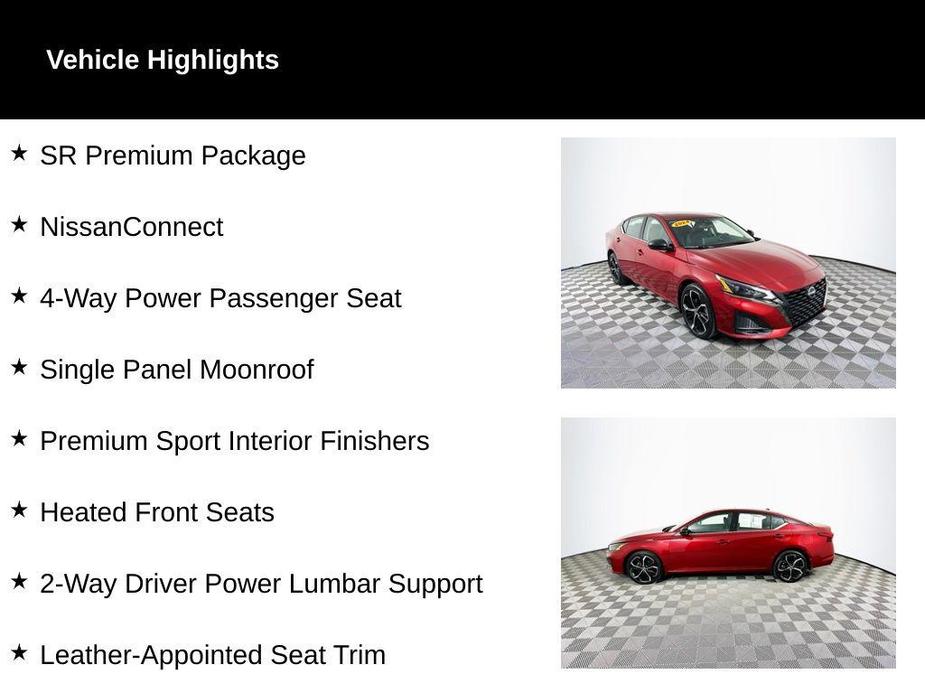 used 2024 Nissan Altima car, priced at $25,820