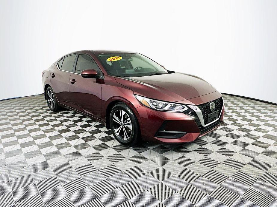 used 2021 Nissan Sentra car, priced at $16,850