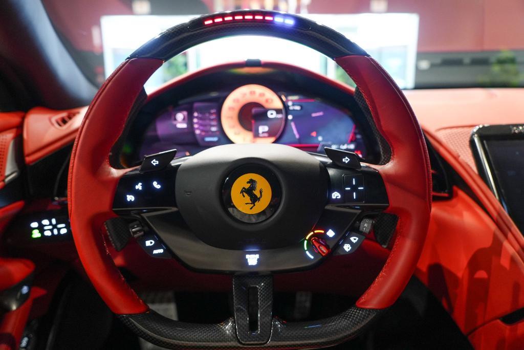 used 2022 Ferrari Roma car, priced at $229,900