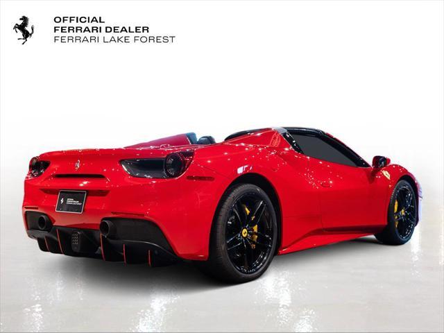 used 2018 Ferrari 488 Spider car, priced at $294,900