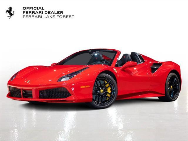 used 2018 Ferrari 488 Spider car, priced at $294,900