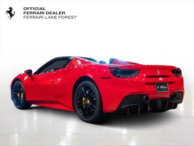 used 2018 Ferrari 488 Spider car, priced at $294,900