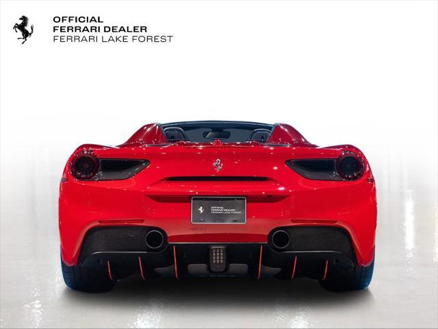 used 2018 Ferrari 488 Spider car, priced at $294,900