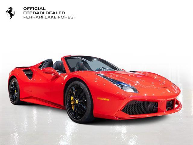 used 2018 Ferrari 488 Spider car, priced at $294,900