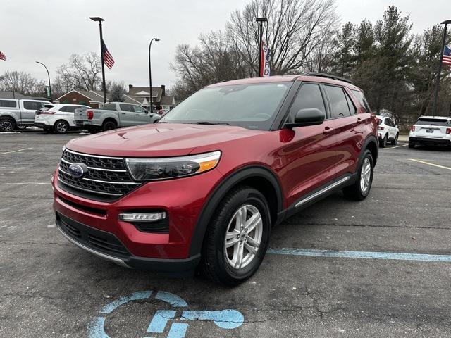 used 2021 Ford Explorer car, priced at $29,095