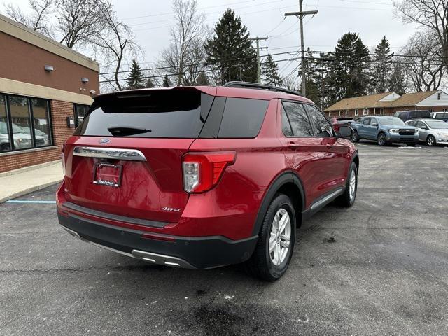 used 2021 Ford Explorer car, priced at $29,095