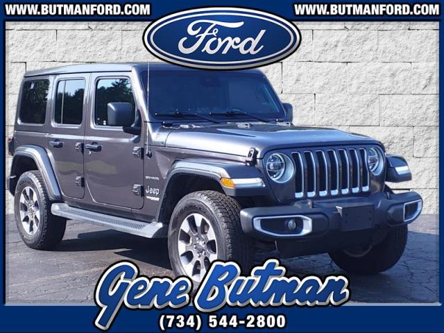 used 2021 Jeep Wrangler Unlimited car, priced at $31,995