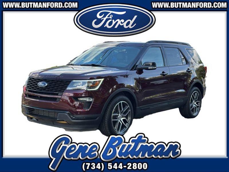 used 2018 Ford Explorer car, priced at $23,353