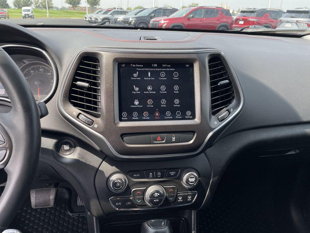 used 2022 Jeep Cherokee car, priced at $25,499