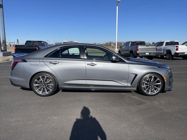 used 2022 Cadillac CT4-V car, priced at $55,999