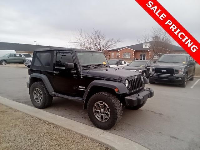 used 2016 Jeep Wrangler car, priced at $20,496