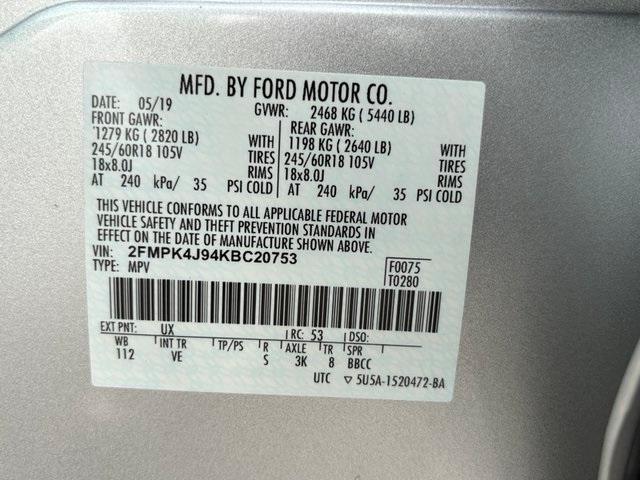used 2019 Ford Edge car, priced at $17,833