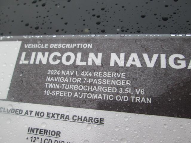 new 2024 Lincoln Navigator L car, priced at $100,535