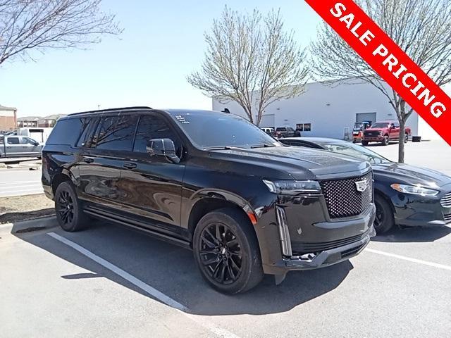 used 2021 Cadillac Escalade ESV car, priced at $54,556