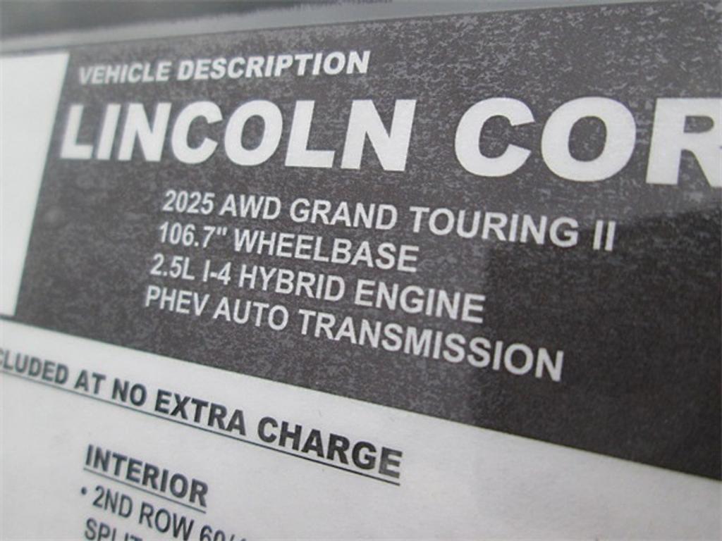 new 2025 Lincoln Corsair car, priced at $51,415