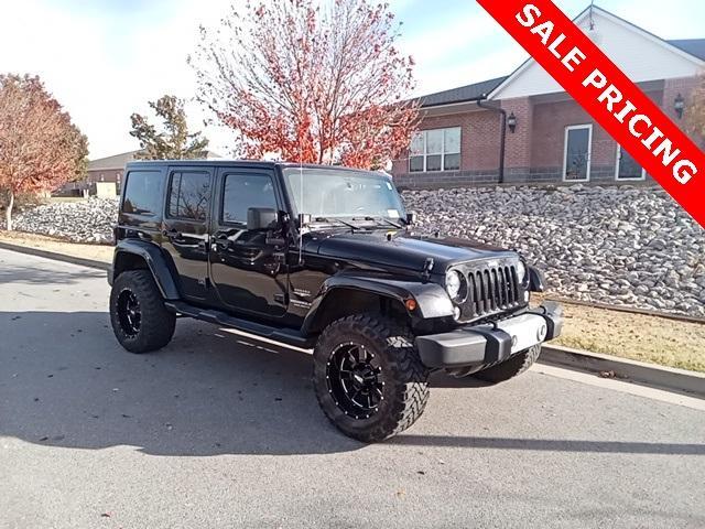 used 2015 Jeep Wrangler Unlimited car, priced at $17,995