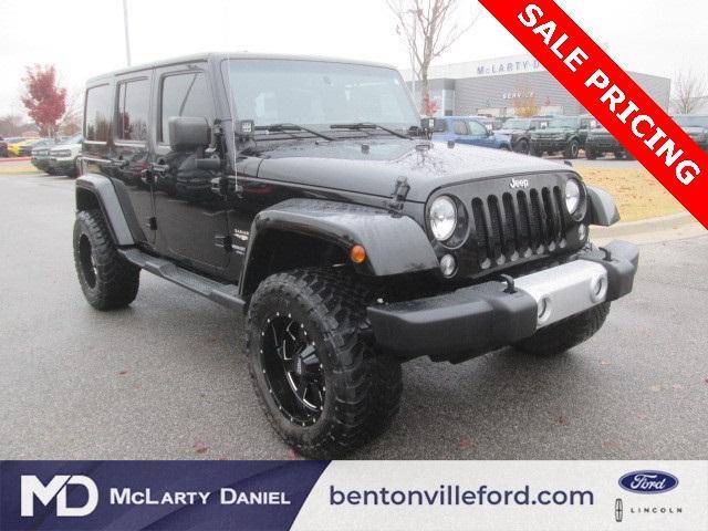 used 2015 Jeep Wrangler Unlimited car, priced at $15,995