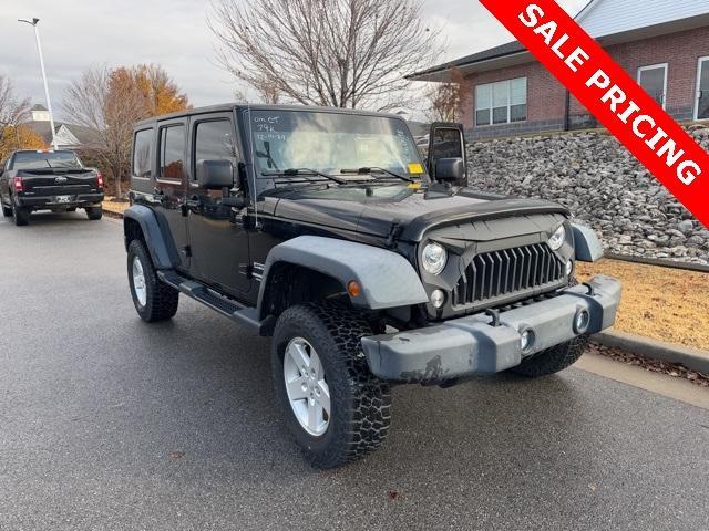 used 2017 Jeep Wrangler Unlimited car, priced at $20,495