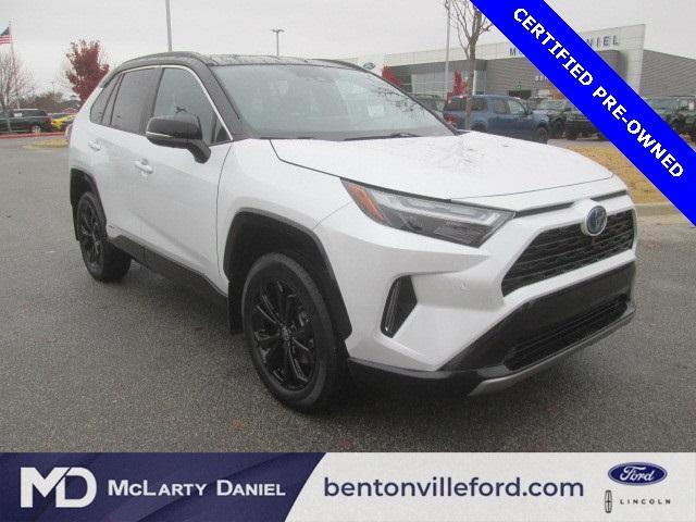 used 2023 Toyota RAV4 Hybrid car, priced at $35,495