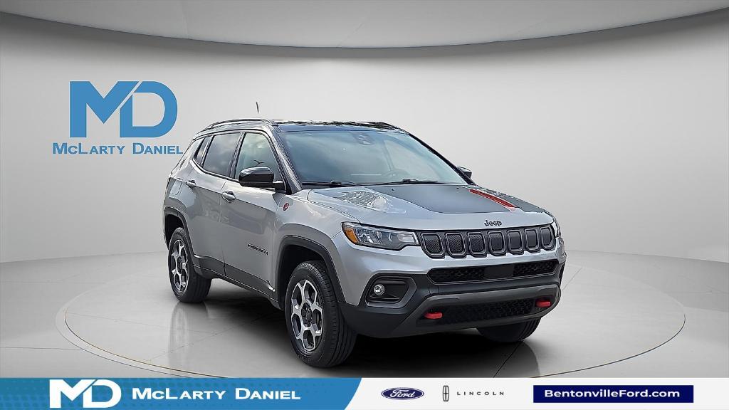used 2022 Jeep Compass car, priced at $21,995