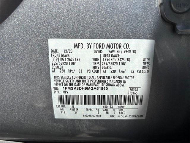 used 2021 Ford Explorer car, priced at $29,556