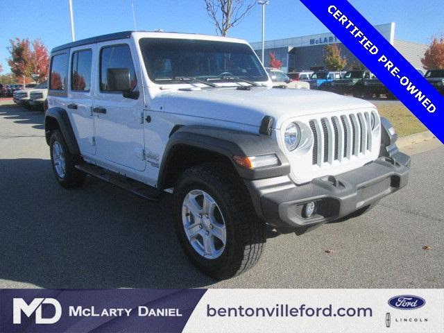 used 2018 Jeep Wrangler Unlimited car, priced at $25,232