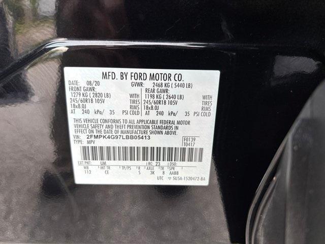 used 2020 Ford Edge car, priced at $16,854