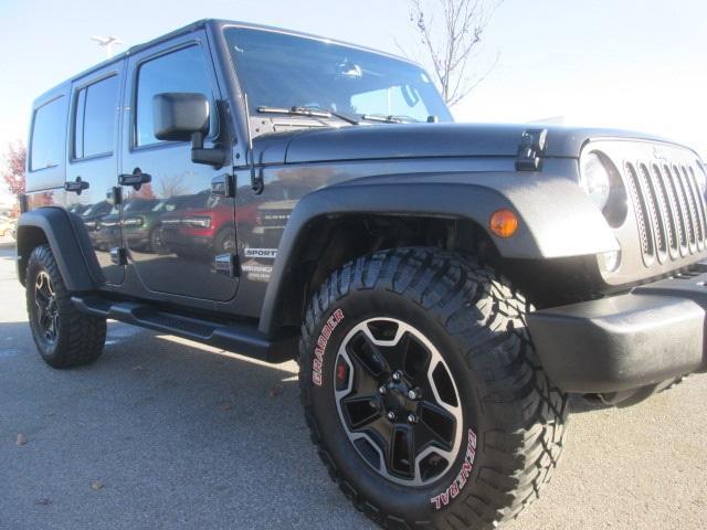 used 2017 Jeep Wrangler Unlimited car, priced at $18,495