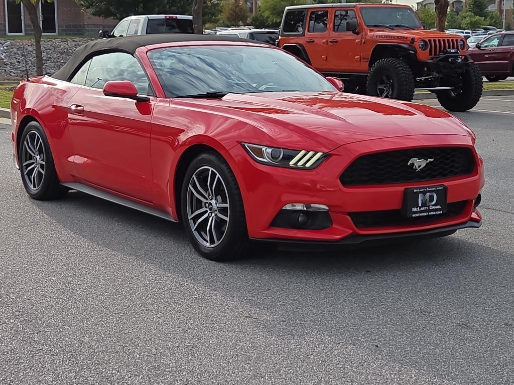 used 2017 Ford Mustang car, priced at $21,411
