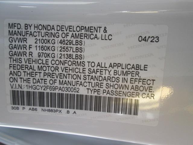 used 2023 Honda Accord Hybrid car, priced at $29,967