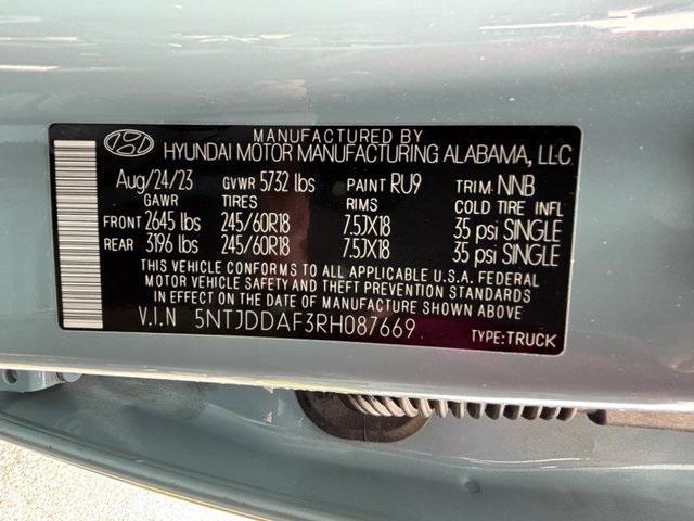 used 2024 Hyundai SANTA CRUZ car, priced at $34,173