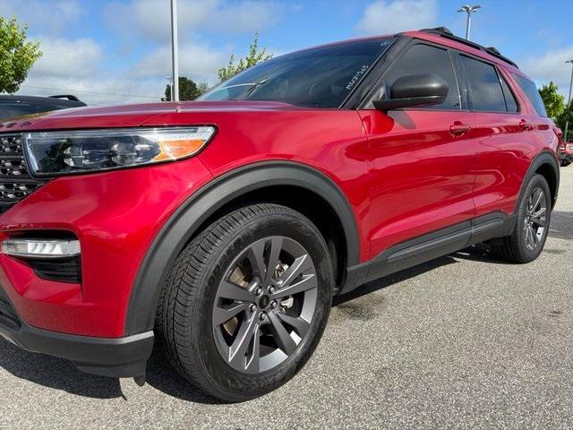used 2021 Ford Explorer car, priced at $25,231