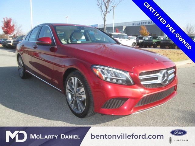 used 2021 Mercedes-Benz C-Class car, priced at $23,285