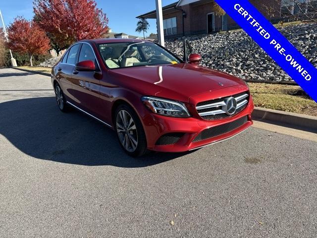 used 2021 Mercedes-Benz C-Class car, priced at $28,995