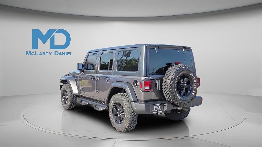 used 2021 Jeep Wrangler Unlimited car, priced at $31,995