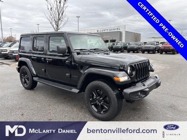 used 2021 Jeep Wrangler Unlimited car, priced at $36,995