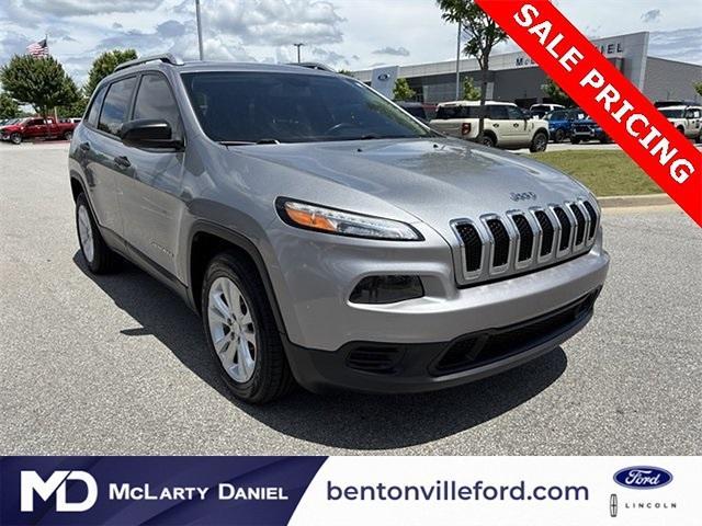 used 2015 Jeep Cherokee car, priced at $7,428