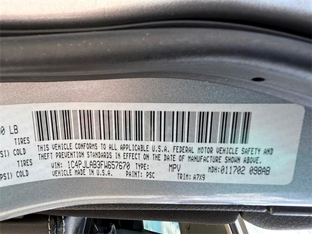 used 2015 Jeep Cherokee car, priced at $7,428