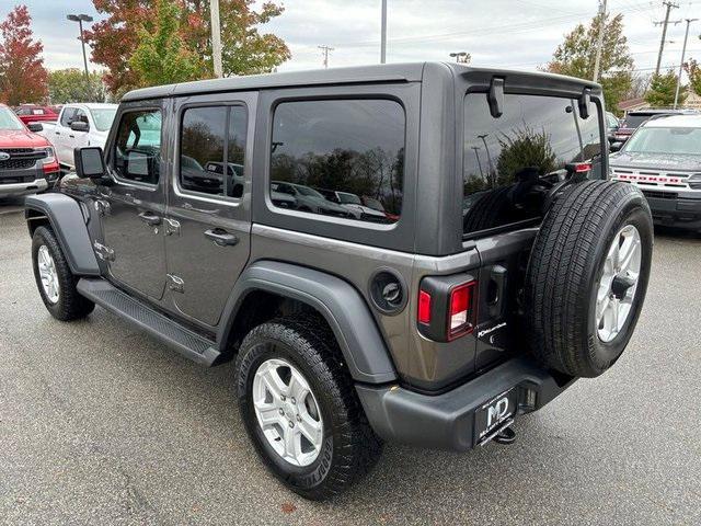 used 2018 Jeep Wrangler Unlimited car, priced at $23,738