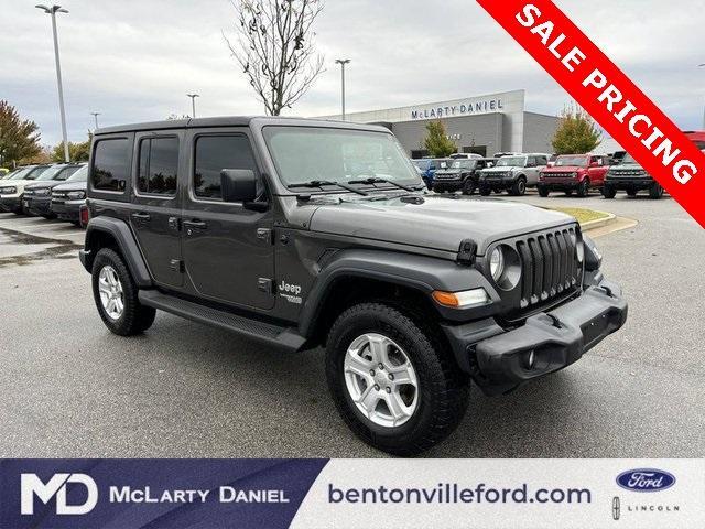 used 2018 Jeep Wrangler Unlimited car, priced at $23,738