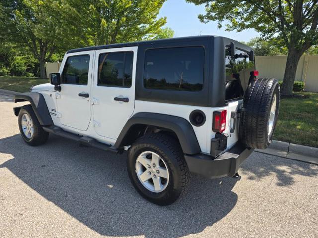 used 2016 Jeep Wrangler Unlimited car, priced at $19,950