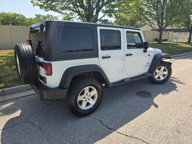 used 2016 Jeep Wrangler Unlimited car, priced at $19,950